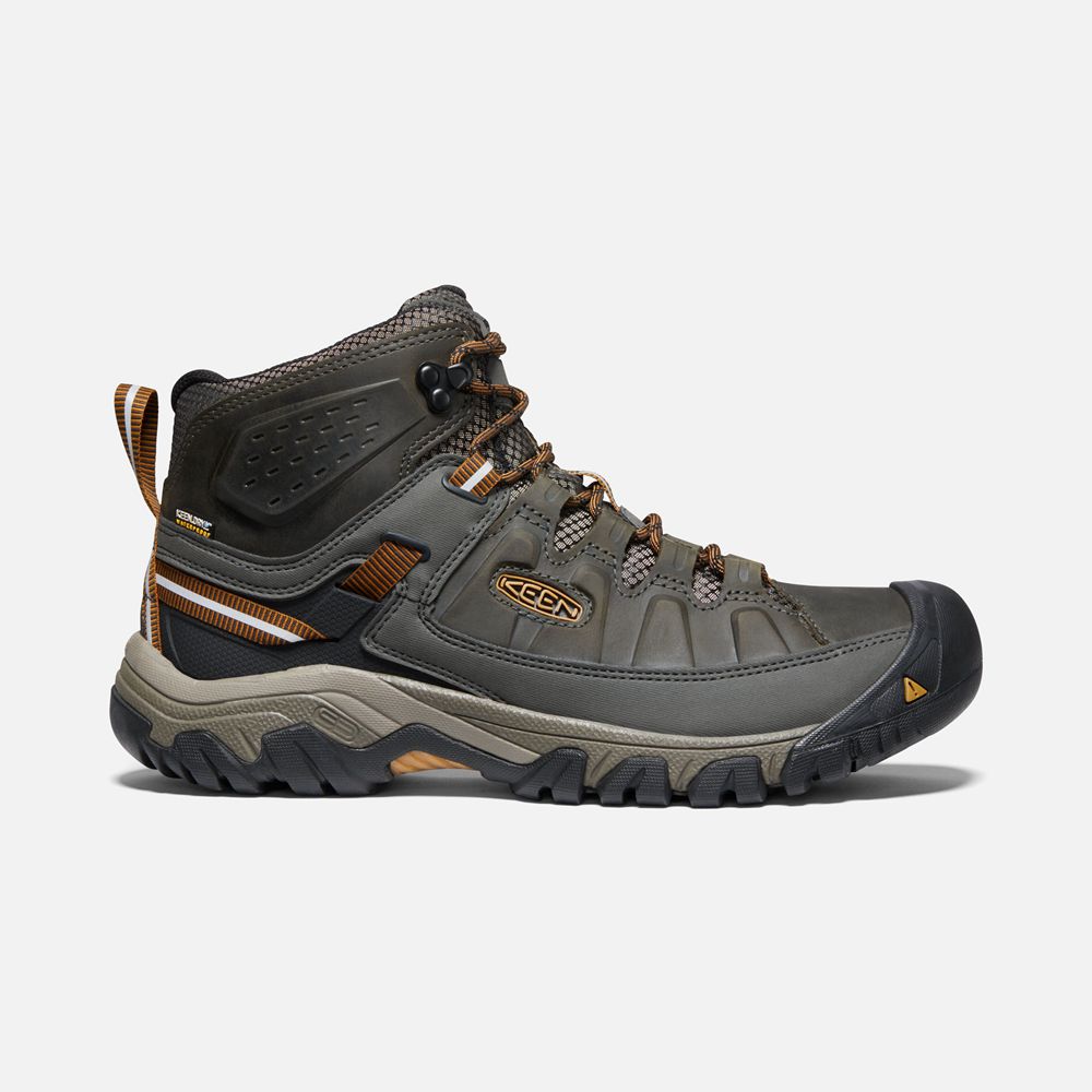 Keen Vandringskängor Herr Olivgröna/Svarta - Targhee Iii Waterproof Mid - 259784PKH
